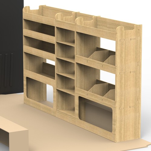 Iveco daily racking shelving - iveco,